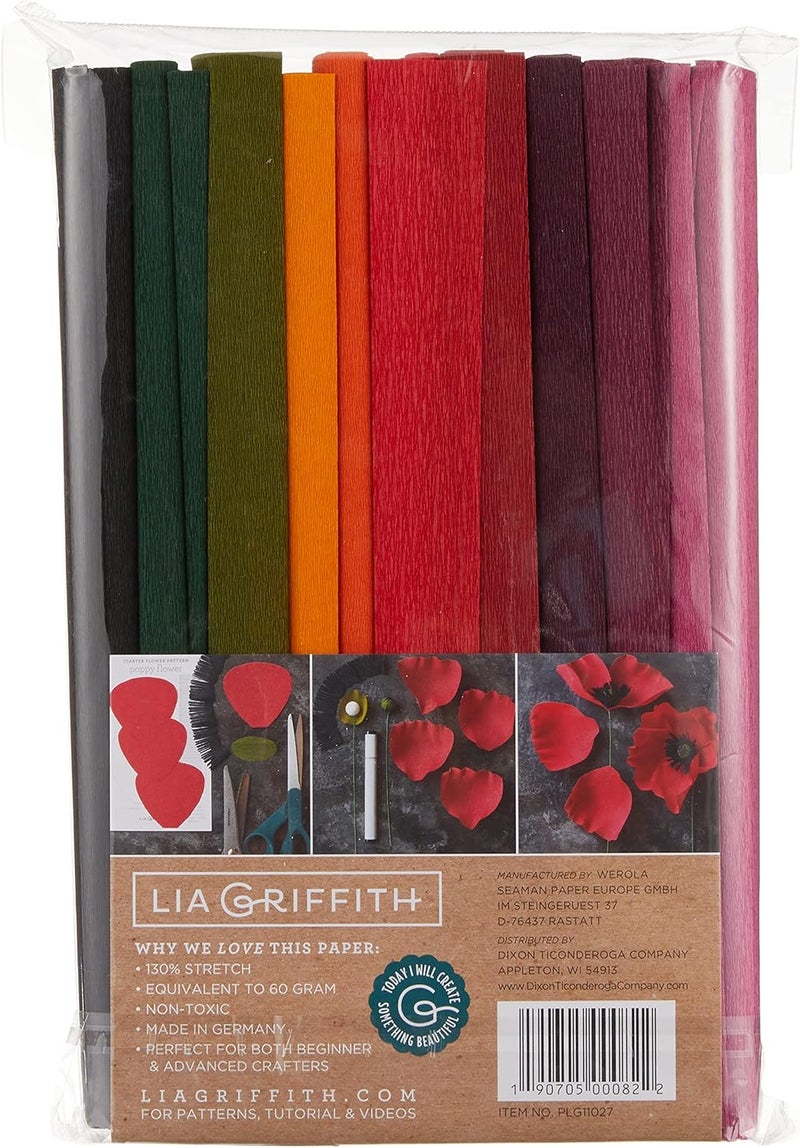 Lia Griffith ورق كريب فائق النعومة من كرييتيفيتي ستريت PLG11027، 53.3 قدم مربع إجمالي، حديقة مسحورة، 10 قطع، 53 قدم مربع - Image 2